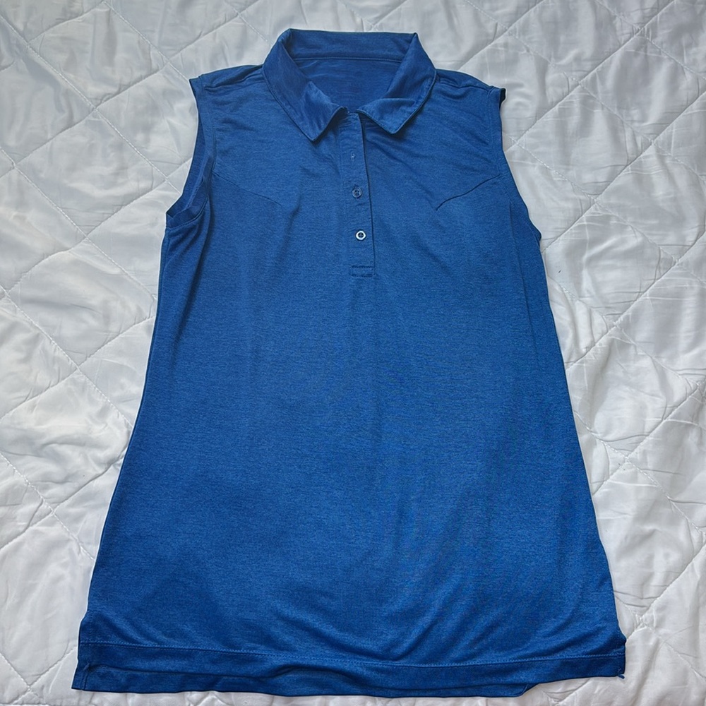 TSLA golf polo shirt